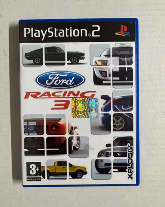 Ford Racing 3 PS2 PAL completo + Memory Card Sony