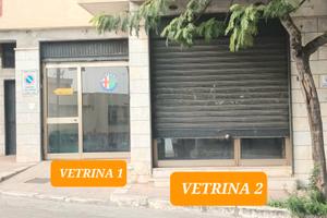 Locale 2 vetrine via lucania/roma