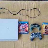 Pacchetto combo ps4 slim bianca