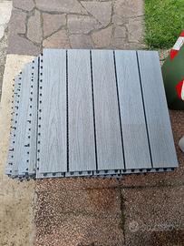 Piastrelle ad incastro Luxury 2 pezzi in composito