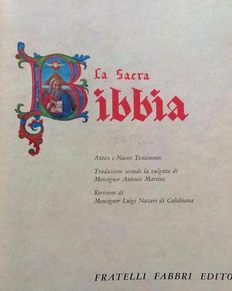 la sacra Bibbia illustrata