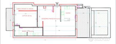 Appartamento piano terra con giardino + garage