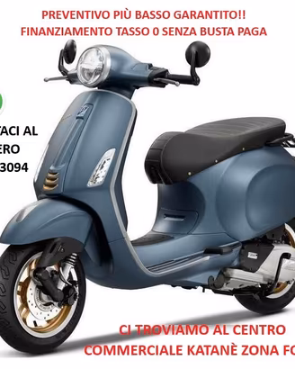 Vespa 125 GTV Primavera Officina 8 nuova da immatr