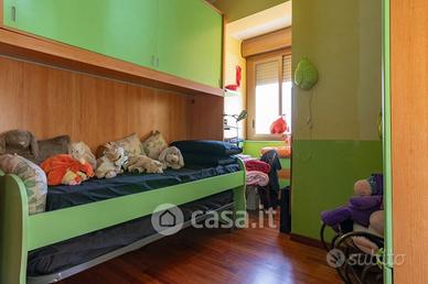 Cameretta completa in legno – verde e faggio