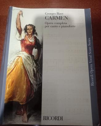 Opera completa Carmen Canto e pianoforte