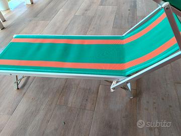 Lettini in alluminio per stabilimento balneare
