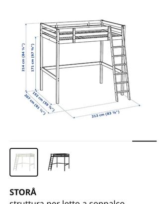 letto a soppalco ikea
