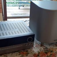 Harman kardon sintoamplificatore + subwoofer .