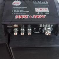 stereo amplificato+casse a colonna 