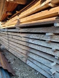 Assi in faggio essiccato.