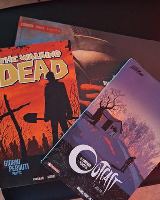 lotto fumetti 300 the walking dead outcast