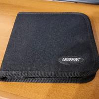 Custodia per CD DVD Bluray a libretto con cerniera