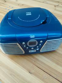 stereo portatile Boombox Trevi CD /MP3/USB RADIO F