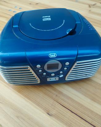 stereo portatile Boombox Trevi CD /MP3/USB RADIO F