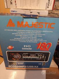 Autoradio Majestic modello SCD334MP3/USB/AX
