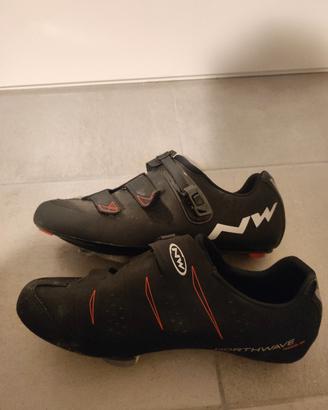 Northwave Phantom SRS taglia 44, scarpe bici da co