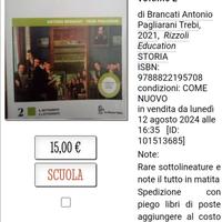 Libro di storia volume 2 superiori