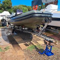 gommone+motore+carrello 