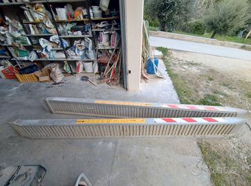 Rampe in alluminio 3,5mt portata 27q.li