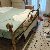 letto in ottone
