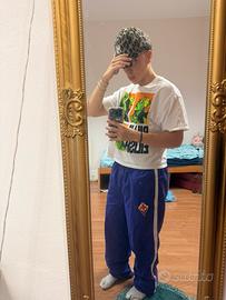 Pantaloni tuta vintage Fiorentina AC LOTTO S/M