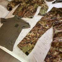 Set originale Esercito Italiano Vegetato polo cape