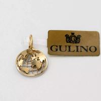 Ciondolo oro giallo bianco 18kt raffigurante E.205