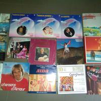 Lotto 60 Dischi vinile vari formati ed autori