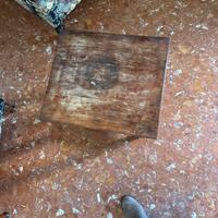 Arredamento porta alcolici  con ruote antico 1800