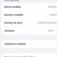 Airpods 2 generazione originale Apple