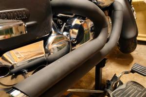 Marmitte drag pipe Yamaha dragstar 650