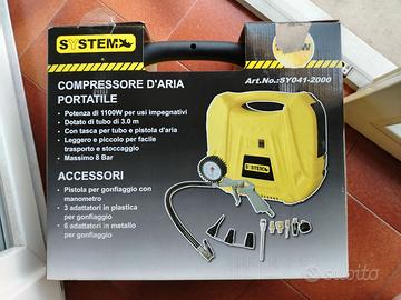 compressore d'aria portatile