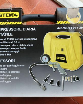 compressore d'aria portatile