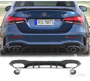 DIFFUSORE MERCEDES CLASSE A V177 SEDAN 18- A35 AMG