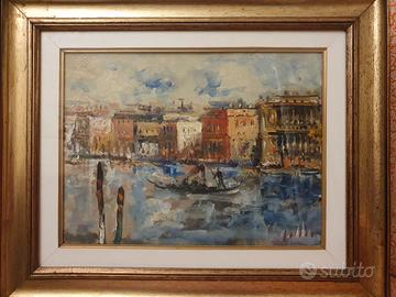 Quadro Olio Su Tela Emanuele Cappello