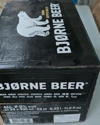 cartone birra bjorne 