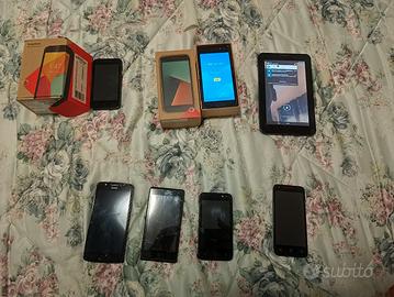 Blocco 6 Smartphone+ 1 Tablet 