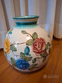 Vaso ceramica Avallone Vietri 