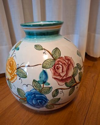 Vaso ceramica Avallone Vietri 