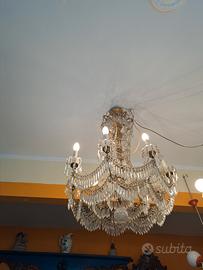 lampadario in vetro veneziano