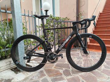 Bicicletta aero in carbonio tg.L