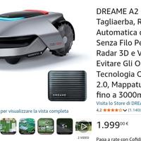 Robot tagliaerba erba Dreame a2 usato pochissimo 