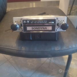 Autoradio epoca FM e lettore cassette stereo 8