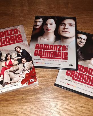 dvd Romanzo criminale stagione 1