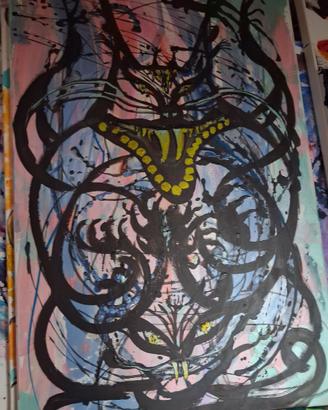 Opere pittura acrilico varie misure 80x90, o 40x60