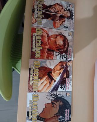 Lotto Manga Completo MARUHAN Il Mercenario 1-4