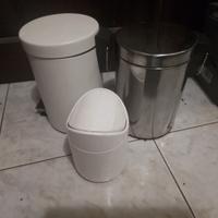 3 PATTUMIERE DA BAGNO O STUDIO