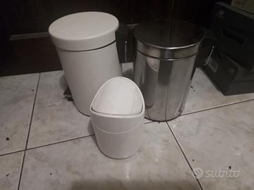 3 PATTUMIERE DA BAGNO O STUDIO
