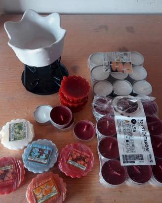 yankee candle bruciatore e tart candele