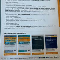 LIBRO DI QUIZ PER CONCORSO AGENZIE delle ENTRATE